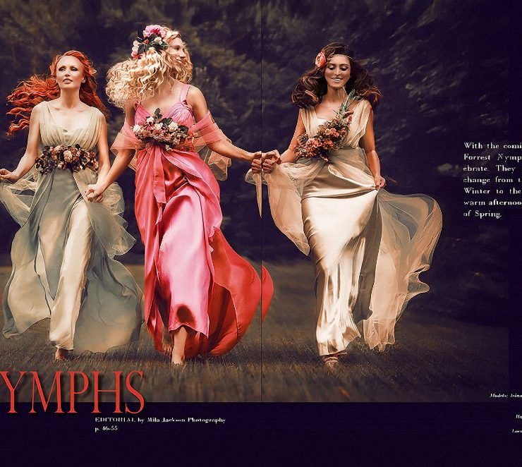 Nymphs. Earth by Sheeba Magazine