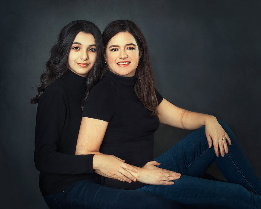 Mother and Daughter Photoshoot