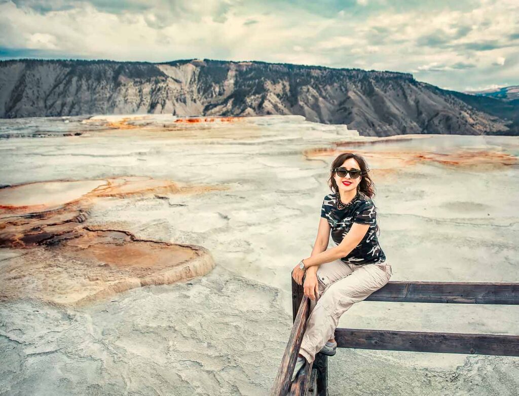 Mammoth Hot Springs Terraces