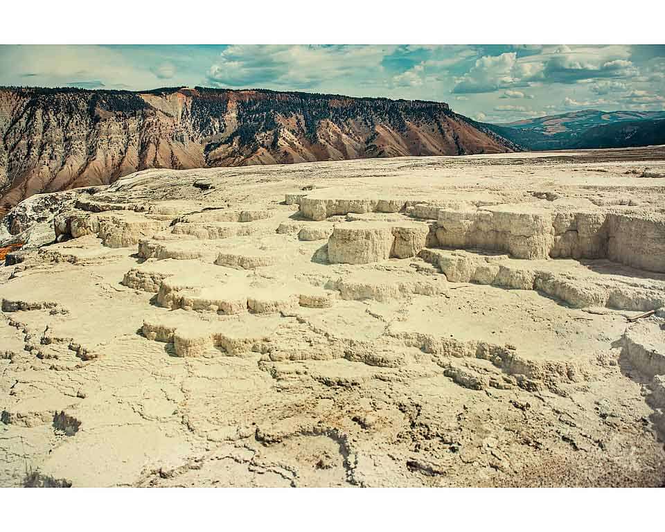 Mammoth Hot Springs Terraces