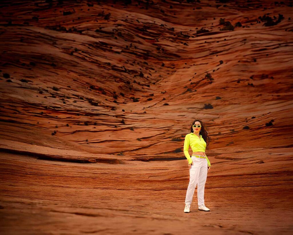 slickrock portrait photography