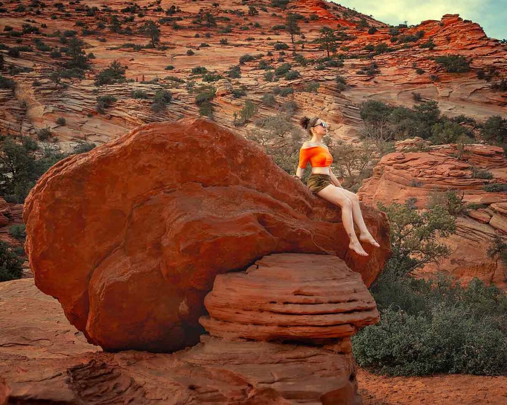 High altitude canyon portraits